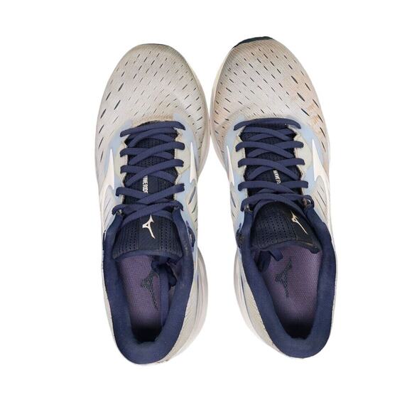 Mizuno Shoes Womens 10 Running Athletic Wave Rider 24 Trainers Comfort Active - Picture 7 of 15